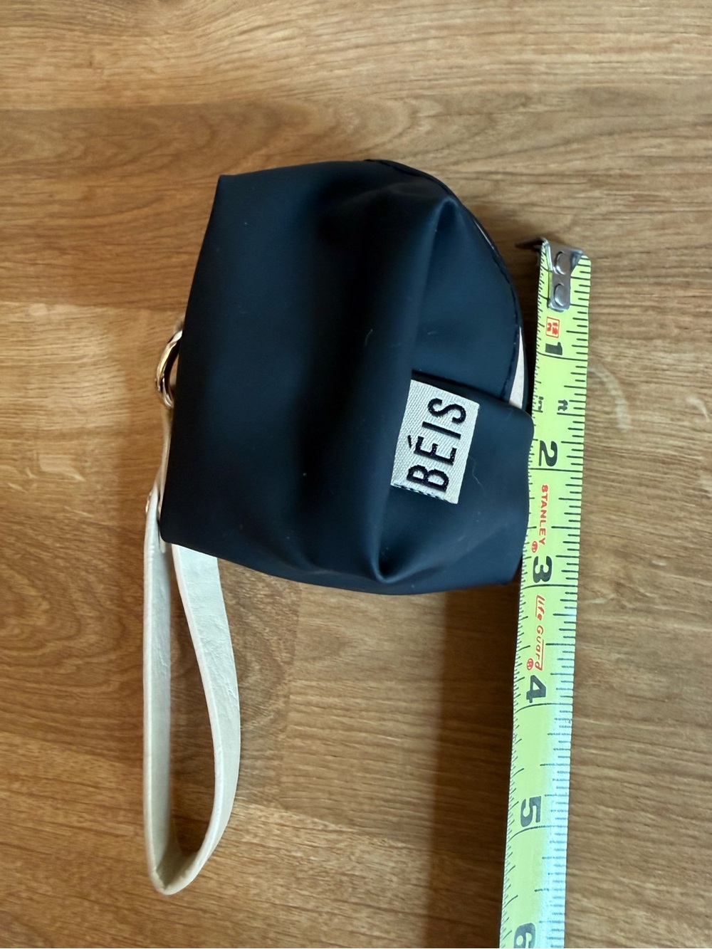 BEIS Black Mini Pouch Wristlet Pacifier & AirPod Pouch for ultimate diaper bag - Picture 8 of 9